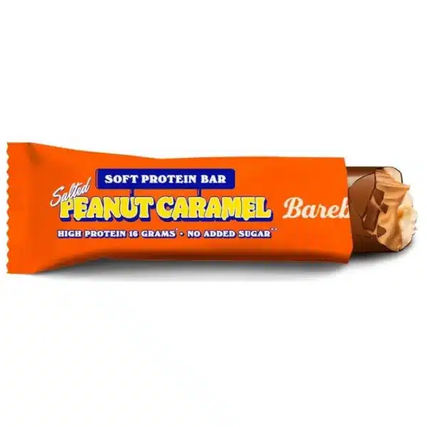 Barebells Salted Peanut Caramel zuckerfreier Proteinriegel no added sugar Diabetikerlebensmittel Sportlernahrung sugarfreeeu keto low carb lchf